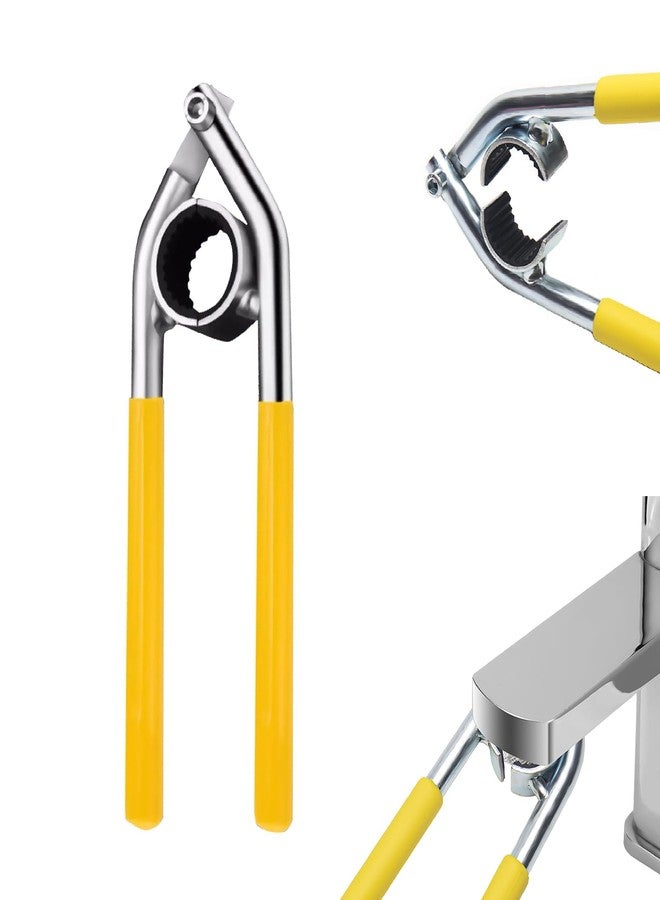 Jubobu Faucet Wrench,Universal Faucet Wrench & Tap Opener,Faucet Aerator Wrench,Full-body Metal,Multi-function Faucet Maintenance Wrench - Image 1